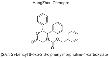 (2R,3S)-benzyl 6-oxo-2,3-diphenylmorpholine-4-carboxylate