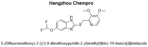 5-(difluoromethoxy)-2-(((3,4-dimethoxypyridin-2-yl)methyl)thio)-1H-benzo[d]imidazole