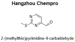 2-(methylthio)pyrimidine-4-carbaldehyde