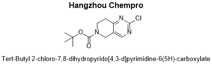 tert-butyl 2-chloro-7,8-dihydropyrido[4,3-d]pyrimidine-6(5H)-carboxylate