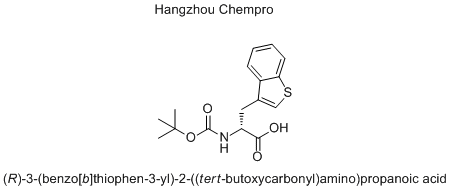 (R)-3-(benzo[b]thiophen-3-yl)-2-((tert-butoxycarbonyl)amino)propanoic acid