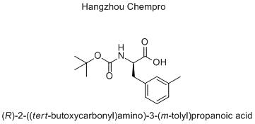 (R)-2-((tert-butoxycarbonyl)amino)-3-(m-tolyl)propanoic acid