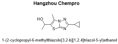 1-(2-cyclopropyl-6-methylthiazolo[3,2-b][1,2,4]triazol-5-yl)ethanol