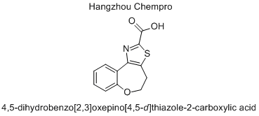 4,5-dihydrobenzo[2,3]oxepino[4,5-d]thiazole-2-carboxylic acid