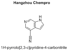 1H-pyrrolo[2,3-c]pyridine-4-carbonitrile