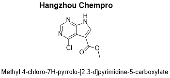 methyl 4-chloro-7H-pyrrolo[2,3-d]pyrimidine-5-carboxylate