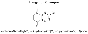 2-chloro-8-methyl-7,8-dihydropyrido[2,3-d]pyrimidin-5(6H)-one