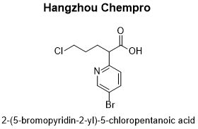 2-(5-bromopyridin-2-yl)-5-chloropentanoic acid
