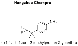 4-(1,1,1-trifluoro-2-methylpropan-2-yl)aniline