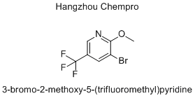 3-bromo-2-methoxy-5-(trifluoromethyl)pyridine