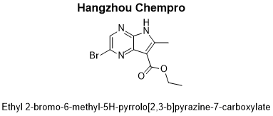 ethyl 2-bromo-6-methyl-5H-pyrrolo[2,3-b]pyrazine-7-carboxylate