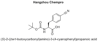(S)-2-((tert-butoxycarbonyl)amino)-3-(4-cyanophenyl)propanoic acid