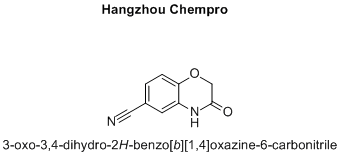 3-oxo-3,4-dihydro-2H-benzo[b][1,4]oxazine-6-carbonitrile