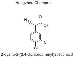 2-cyano-2-(3,4-dichlorophenyl)acetic acid