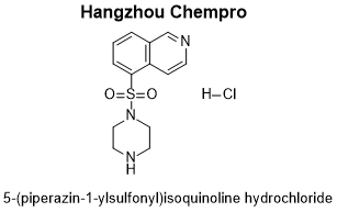 5-(piperazin-1-ylsulfonyl)isoquinoline hydrochloride