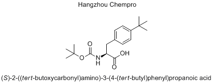 (S)-2-((tert-butoxycarbonyl)amino)-3-(4-(tert-butyl)phenyl)propanoic acid