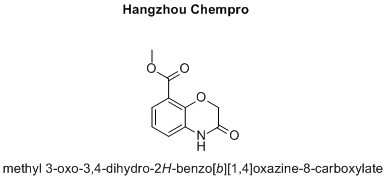 methyl 3-oxo-3,4-dihydro-2H-benzo[b][1,4]oxazine-8-carboxylate