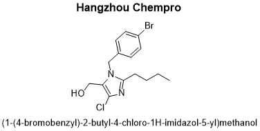 (1-(4-bromobenzyl)-2-butyl-4-chloro-1H-imidazol-5-yl)methanol