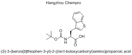 (S)-3-(benzo[b]thiophen-3-yl)-2-((tert-butoxycarbonyl)amino)propanoic acid