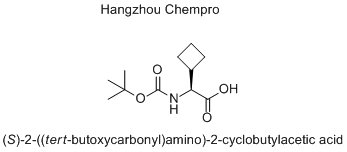(S)-2-((tert-butoxycarbonyl)amino)-2-cyclobutylacetic acid