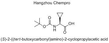 (S)-2-((tert-butoxycarbonyl)amino)-2-cyclopropylacetic acid