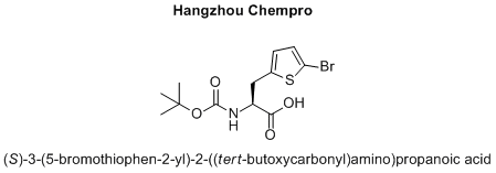 (S)-3-(5-bromothiophen-2-yl)-2-((tert-butoxycarbonyl)amino)propanoic acid