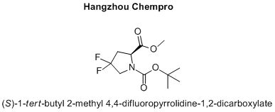 (S)-1-tert-butyl 2-methyl 4,4-difluoropyrrolidine-1,2-dicarboxylate