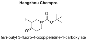tert-butyl 3-fluoro-4-oxopiperidine-1-carboxylate