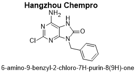 6-amino-9-benzyl-2-chloro-7H-purin-8(9H)-one