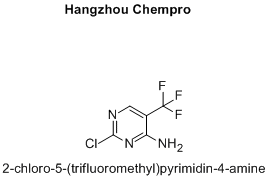 2-chloro-5-(trifluoromethyl)pyrimidin-4-amine