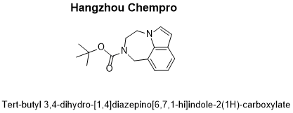 tert-butyl 3,4-dihydro-[1,4]diazepino[6,7,1-hi]indole-2(1H)-carboxylate