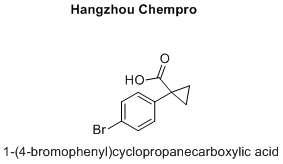 1-(4-bromophenyl)cyclopropanecarboxylic acid