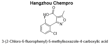 3-(2-chloro-6-fluorophenyl)-5-methylisoxazole-4-carboxylic acid