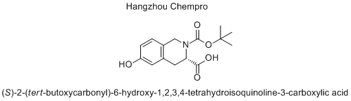 (S)-2-(tert-butoxycarbonyl)-6-hydroxy-1,2,3,4-tetrahydroisoquinoline-3-carboxylic acid