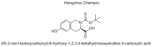 (R)-2-(tert-butoxycarbonyl)-6-hydroxy-1,2,3,4-tetrahydroisoquinoline-3-carboxylic acid