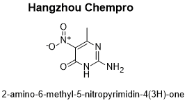 2-amino-6-methyl-5-nitropyrimidin-4(3H)-one