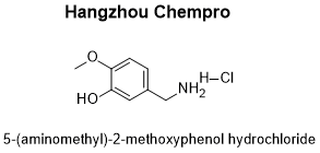 5-(aminomethyl)-2-methoxyphenol hydrochloride