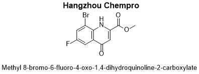 methyl 8-bromo-6-fluoro-4-oxo-1,4-dihydroquinoline-2-carboxylate