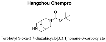 1-(tert-butyl)-9-oxa-3,7-diazabicyclo[3.3.1]nonane-3-carboxylate