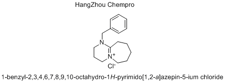 1-benzyl-2,3,4,6,7,8,9,10-octahydro-1H-pyrimido[1,2-a]azepin-5-ium chloride