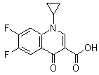 1-环丙基-6,7-二氟-1,4-二氢-4-氧代-3-喹啉甲酸