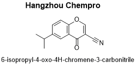 6-isopropyl-4-oxo-4H-chromene-3-carbonitrile