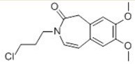 3-(3-chloropropyl)-7,8-dimethoxy-1H-benzo[d]azepin-2(3H)-one