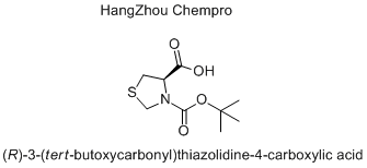(R)-3-(tert-butoxycarbonyl)thiazolidine-4-carboxylic acid