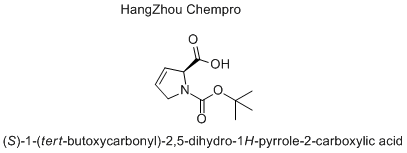 (S)-1-(tert-butoxycarbonyl)-2,5-dihydro-1H-pyrrole-2-carboxylic acid