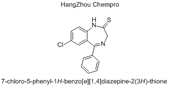 7-chloro-5-phenyl-1H-benzo[e][1,4]diazepine-2(3H)-thione