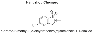 5-bromo-2-methyl-2,3-dihydrobenzo[d]isothiazole 1,1-dioxide