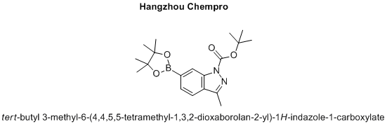 tert-butyl 3-methyl-6-(4,4,5,5-tetramethyl-1,3,2-dioxaborolan-2-yl)-1H-indazole-1-carboxylate