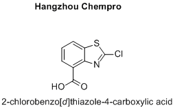 2-chlorobenzo[d]thiazole-4-carboxylic acid