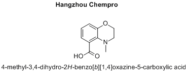 4-methyl-3,4-dihydro-2H-benzo[b][1,4]oxazine-5-carboxylic acid